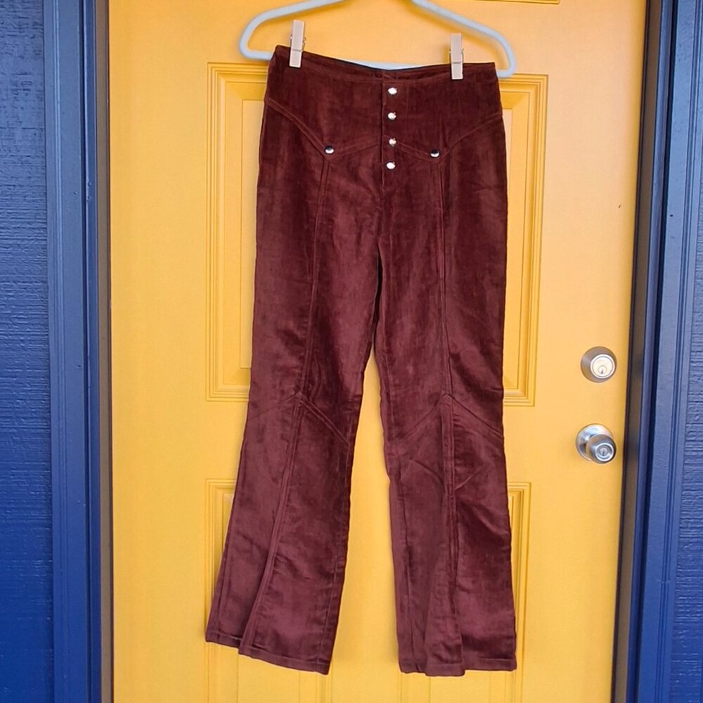 Vintage Corduroy Pants with Studded Detail (NWOT)